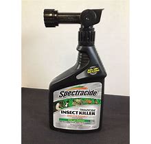 Spectracide Triazicide Insect Killer Lawns & Landscapes Concentrate Hose 32 Oz