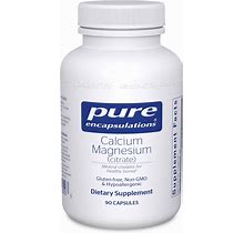 Pure Encapsulations Calcium Magnesium (Citrate) - 90 Capsules