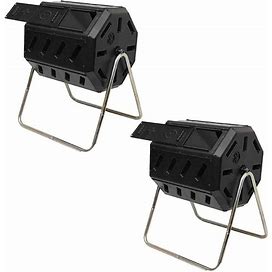 FCMP Outdoor IM4000 Dual Chamber Tumbling Composter