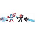 Marvel Super Hero Mashers Micro Captain America Vs. Iron Skull 2-Pack