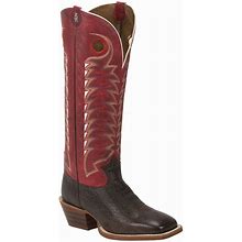 Tony Lama Men's Black, Red Rosston Square Toe Cowboy Boots Size 10.5 D