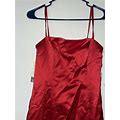 Vintage Jessica Mcclintock Gunne Sax Red Formal Dress Womens Size 3/4