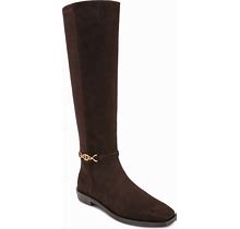 Sam Edelman Women's Clive Buckled Riding Boots - Chocolate Brown