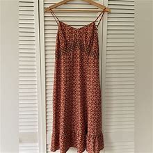 Loft Dresses | Ann Taylor Loft Dress | Color: Brown/White | Size: 6P