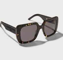 Dior Wildior S3u Sunglasses, Havana / Smoke, Women's, Sunglasses