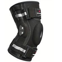 Professional Hinged Knee Brace, Medical Knee Support With Removable Dual Side Stabilizers For Knee Pain,Black,User-Friendly,By Temu