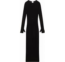 Courreges Cut-Out Maxi Dress - Black