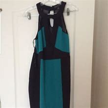 Forever 21 Dresses | Sexy Black And Turquoise Dress - 3X | Color: Black/Green | Size: 3X