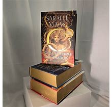 Bestseller Sarah J Mass Crescent City Series Box Set Exclusive Sprayed Edges Gift Set Books - New Books | Color: Gold