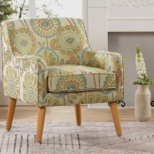 Accent Chair For Living Room, Fabric