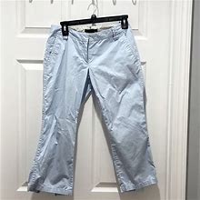 The Limited Pants & Jumpsuits | The Limited Stretch Light Blue Capri Pants | Color: Blue | Size: 2