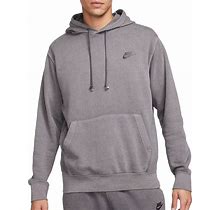 Nike Men's Club Fleece Revival Pullover Hoodie, XXL, Black