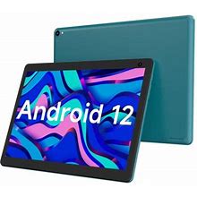 Tablet 10 Inch, Android 12 Tablet, 32Gb ROM 512Gb Expand Computer Tablets, Quad Core Processor 6000Mah Battery, 1280X800 IPS Touch Screen, 2+8Mp Dual