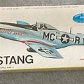 Guillows P-51D Mustang Sterling Models Authentic Flying Scale Model Plane Kit UNOPENED - New Toys & Collectibles