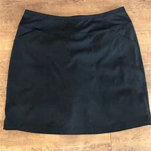 Cypress Club Shorts | Cypress Club Black Skort With Front And Back Pockets. Medium | Color: Black | Size: M