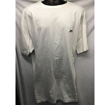 Reebok Mens White T-Shirt Size 3Xl Clothing
