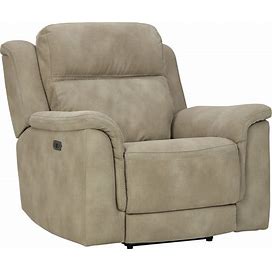 Ashley Next Gen Sand Oversized Power Recliner, Beige Contemporary And Modern Recliners, Next-Gen Collection From Coleman Furniture