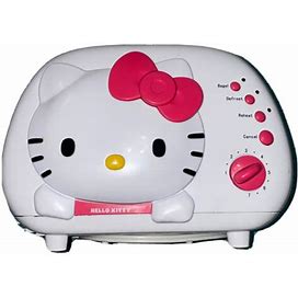 Hello Kitty 2-Slice Wide Slot Toaster (Kt5211) Bagel Defrost Reheat