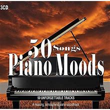 Various Artists - 50 Songs Piano Moods CD (2017) Audio Quality Guaranteed