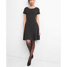 Gap Dresses | Gap Short Sleeve Babydoll Gray Knit Sweater Dress | Color: Gray | Size: S