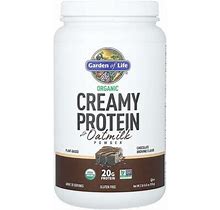 Garden Of Life, Organic Creamy Protein With Oatmilk Powder, Chocolate Brownie, 2 Lb 0.45 Oz (920 G), GOL-13271