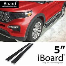 Aps Running Board Side Step Bars 5in Silver Fit Ford Explorer Suv