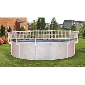 Above Ground Resin Pool Fence Kit - 3 Section Add On Kit