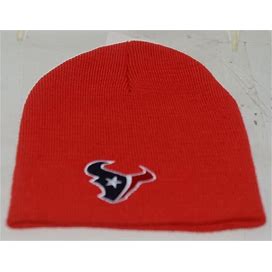 NFL Team Apparel Licensed Houston Texans Red Winter Cap