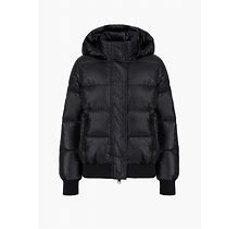 Armani Exchange Icon Logo Padded Jacket - Black - Casual Jackets Size L