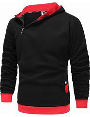 Image result for Red Zip-Up Hoodie for Men