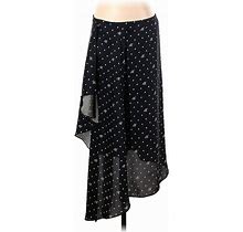 Monse Casual Skirt: Black Polka Dots Bottoms - Women's Size 8