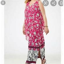 Jessica London Dresses | Jessica London Floral Dress Nwot | Color: Pink/White | Size: 12