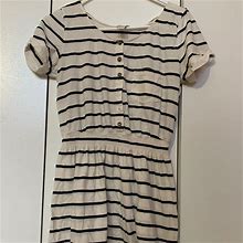 Forever 21 Dresses | Striped Mini Dress | Color: Black/Cream | Size: M