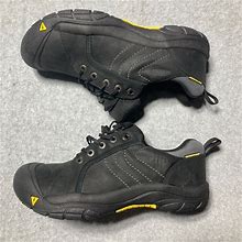 Keen Explore Waterproof Hiking Shoes Mens Size 5 Black Trail Outdoor Sneakers
