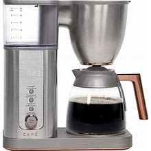 Café Specialty Drip Coffee Maker | 10-Cup Glass Carafe | Wifi Enabled Voice-To-Brew Technology | Smart Home Kitchen Essentials | SCA Certified,