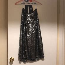 Express Dresses | Great Sequin Dress | Color: Silver | Size: M