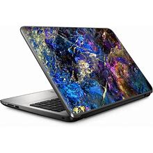 Universal Laptop Skins Wrap For 14" - Chalcopyrite Colorful Purple