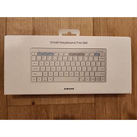 Samsung Smart Keyboard Trio 500 (EJ-B3400) QWERTY Bluetooth Keyboard 78 Keys NEW