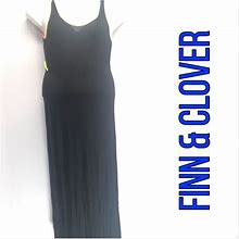Finn & Clover Dresses | For Bundles Only Maxi Racer Back 2B-55 | Color: Black/Green | Size: L