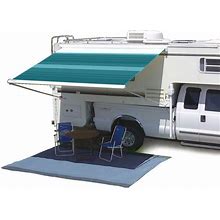 Carefree Campout Bagstyle Awning, Teal, 9' 10" In Blue | Camping World