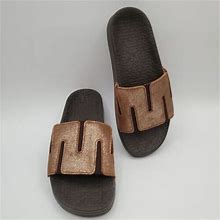 Sas Slide Shoes Womens 7 Sunstone Gold Brown Float Comfort Sandals