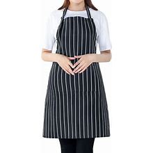 Tangnade Women Cooking Chef Kitchen Restaurant Bib Apron Dress Pocket Apron