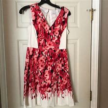 New York & Company Dresses | Great Spring Dress | Color: Red | Size: 2