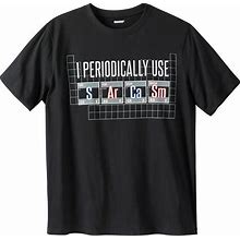 Men's Big & Tall Kingsize Slogan Graphic T-Shirt By Kingsize In Periodically (Size 2XL)