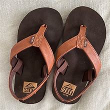 Reef Shoes | Reef Sandals. Worn Once. Great Condition. | Color: Black/Brown | Size: 11B