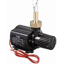 Yabuy Adjustable Water Pump Ultra Quiet Dc12v Brushless Water Pump For Fish Tank, Fountain, Aquarium 800L/H 15W Lift 16.4ft
