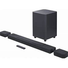 JBL Bar 1000: 7.1.4-Channel Soundbar With Detachable Surround Speakers, Multibeam™, Dolby Atmos®, And DTS:X®, Black (Renewed)