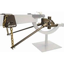 Swaypro Weight Distribution Hitch - 10,000 GTW / 1,000 TW - Clamp On Brackets With 7-Hole Shank