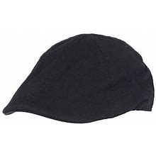Levi's Oil Cloth Mens Ivy Cap | Black | Small-Medium | Hats Ivy Caps