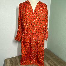 Spense Dresses | Spense Pineapple Dress | Color: Orange/Red/Yellow | Size: 12